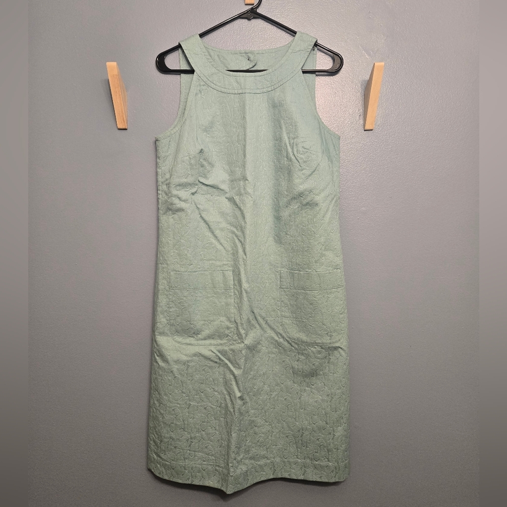 Ann Taylor Teal Midi Dress